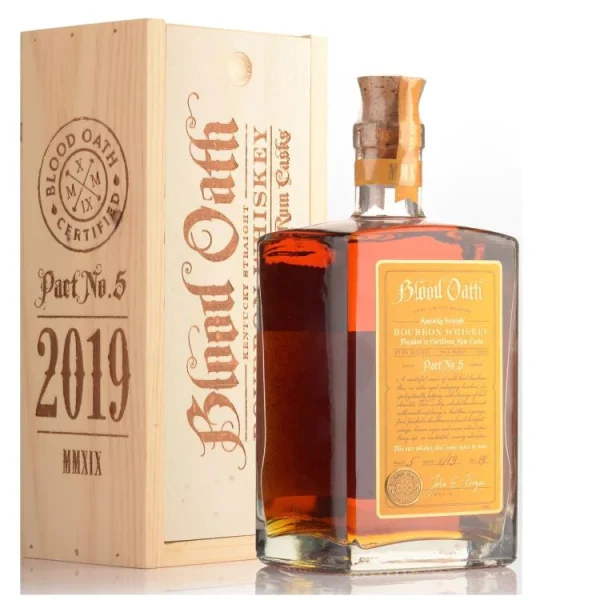 Buy Blood Oath Pact 5 Bourbon Online | Exotic Whiskey Shop