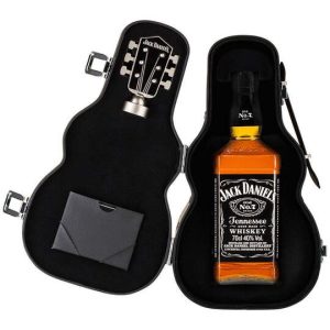 Jack Daniel's Guitar Edition Black Label Old No.7 Brand Sour Mash Whiskey