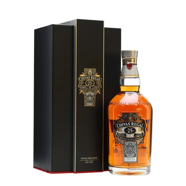 Shop Chivas Regal 25 Year Old 700ml | Exotic Whiskey Shop