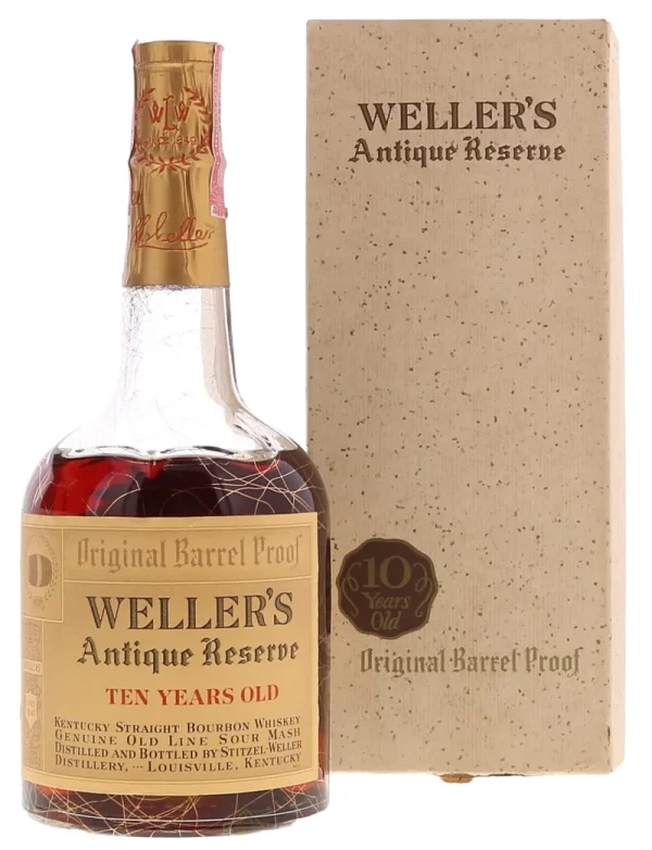 Shop Weller's Antique Reserve 10 Year Old Original 110 Barrel At Exotic Whiskey Shop