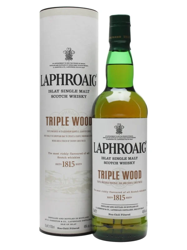 Buy LAPHROAIG Triple Wood Single Malt Scotch Whisky 700ml