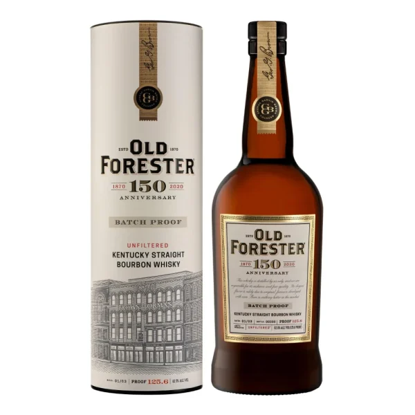 Shop Old Forester 150th Anniversary Batch Proof 750ml